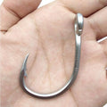 10884 Stainless Steel Fishing Hooks White Strong Big Game Saltwater Fishing Circle Hook Tuna Bait Fishing Hooks