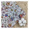 Children's Cartoon Balloon Printed Pure Cotton Fabric for Girls' Clothing