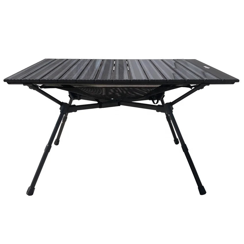 Outdoor Lightweight Portable Foldable Camping Table Aluminum Camp Picnic Table for BBQ Beach