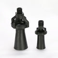 PP Plastic 3/8" 1/2" Corrosion Resistant Mixing Eductor Venturi Water Spray Nozzle