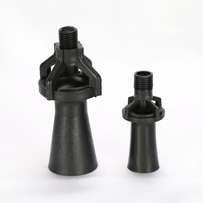 PP Plastic 3/8" 1/2" Corrosion Resistant Mixing Eductor Venturi Water Spray Nozzle