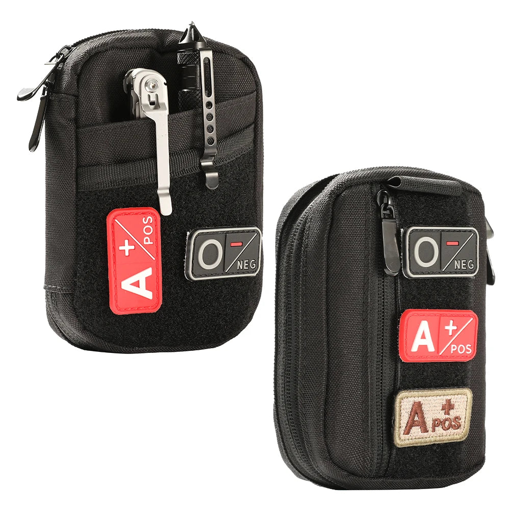 Small EDC Organizer Pouch Pocket for Men Utility EDC Tool Pouch Bag for Multitools