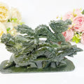 New Arrival Crystal Spiritual Energy Sculpture Xiuyan Jade Dragon for Souvenirs