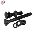 Custom Din 603 Steel Stainless Carriage Bolts M3-M10 25-35mm Zinc Finish Mushroom Head Square Neck Bolts