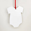 Christmas MDF Wooden T-Shirt Hanging Ornament UV Printed Sublimation Blank for Graphics