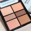6 Colors Matte Mineral Eyeshadow Palette Waterproof Fine Powder Master High Light Repair Disks Selection Highlighter MegaBDM
