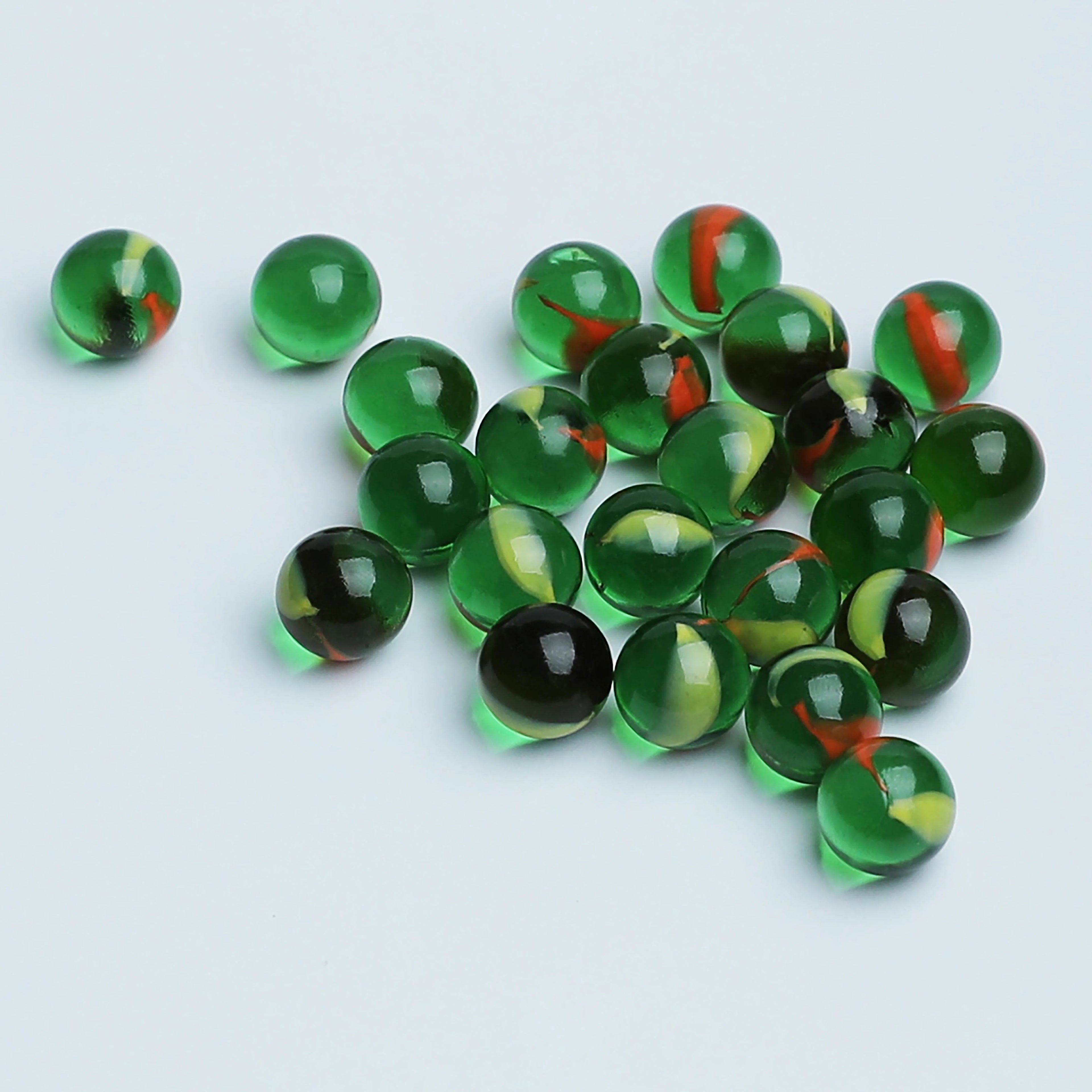 Factory Direct Festival Promotion Green Color Eco-friendly Cultural Creative Glass Balls