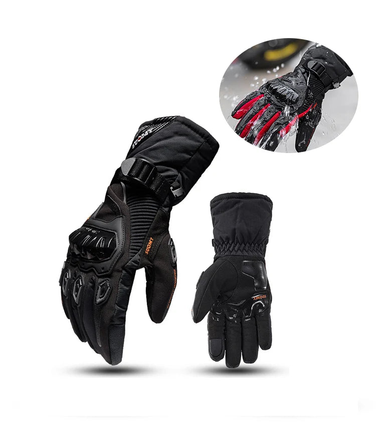 Suomy Riding Winter Warm Motorcycle Gloves 100% Waterproof Accessories Windproof Touch Screen Motociclista Luvas Guantes Moto