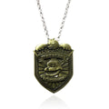 Wholesale New Hot Anime Peripheral FNAF Fazbear Metal Badge With Necklace