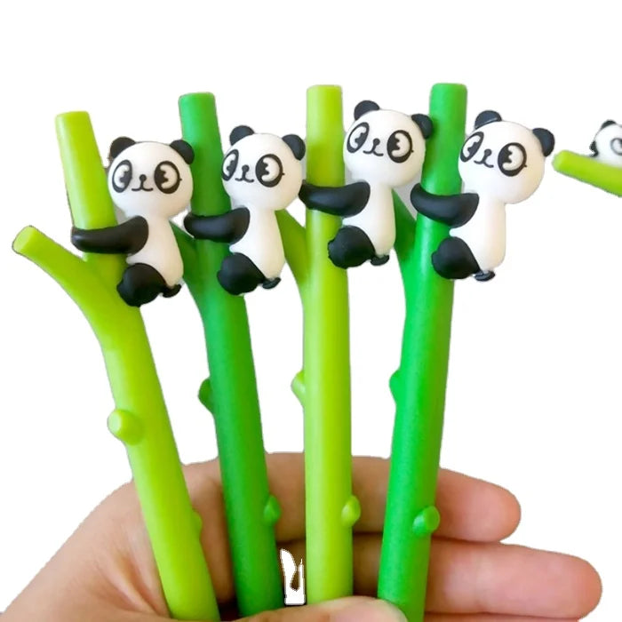 Panda Design Popular Pattern Ball Point Pen Refill Gel Nail Pen for Kids