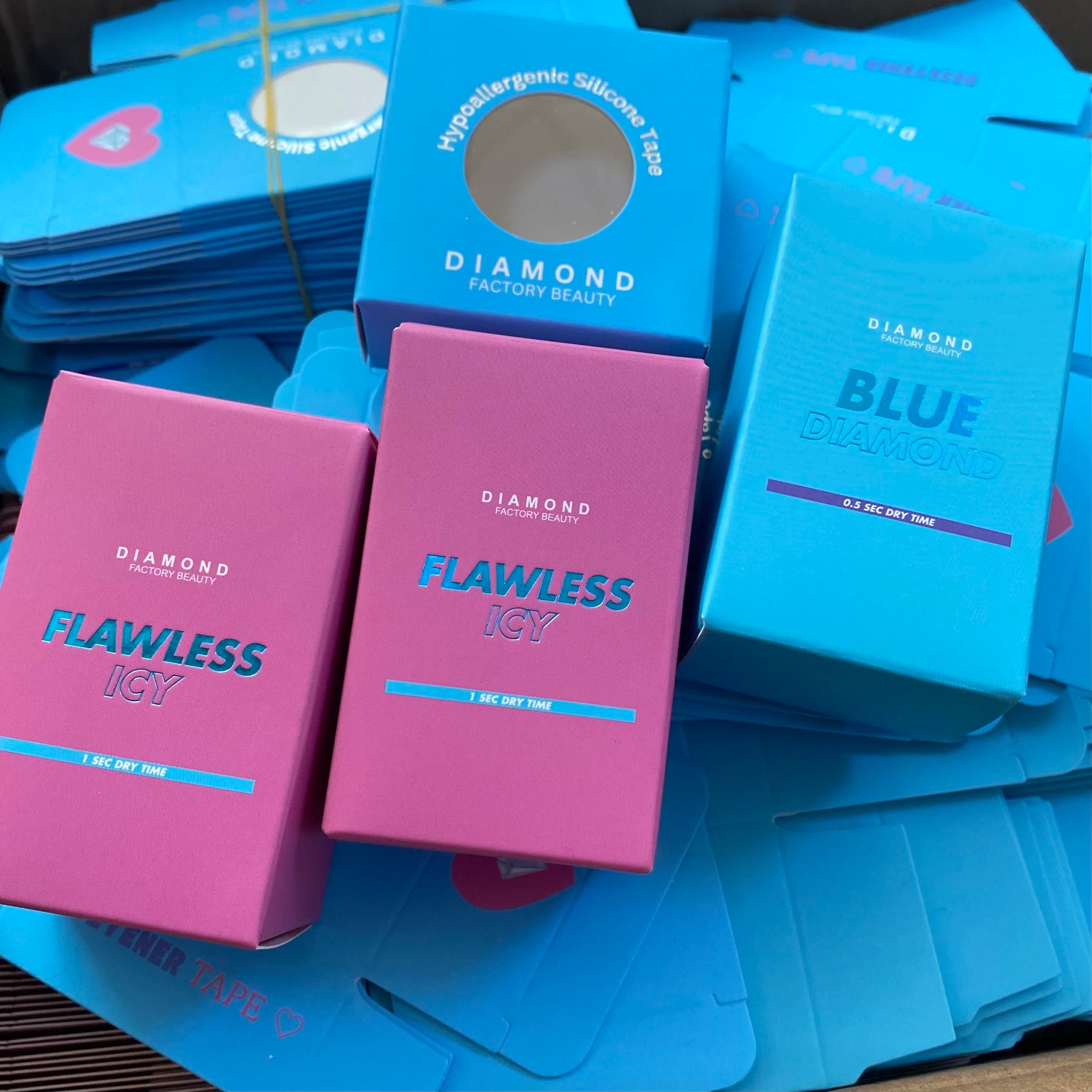 Custom Printed Logo Glue Box Cardboard Paper Jewellery Gift Packaging Boxes