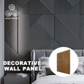 MUMU 3D Classic Version Slats Eco Decorative Wave Facade Interior Living Room Wood Wall Cladding Panel