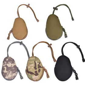 Tactical EDC Pouch Mini Key Wallet Holder Men Coin Purses Pouch Keychain Zipper Small Pocket Outdoor Tool
