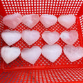 Factory Cheap Price Wholesale Healing Crystal Palm Stone Natural Selenite Hearts Palms for Home Decoration