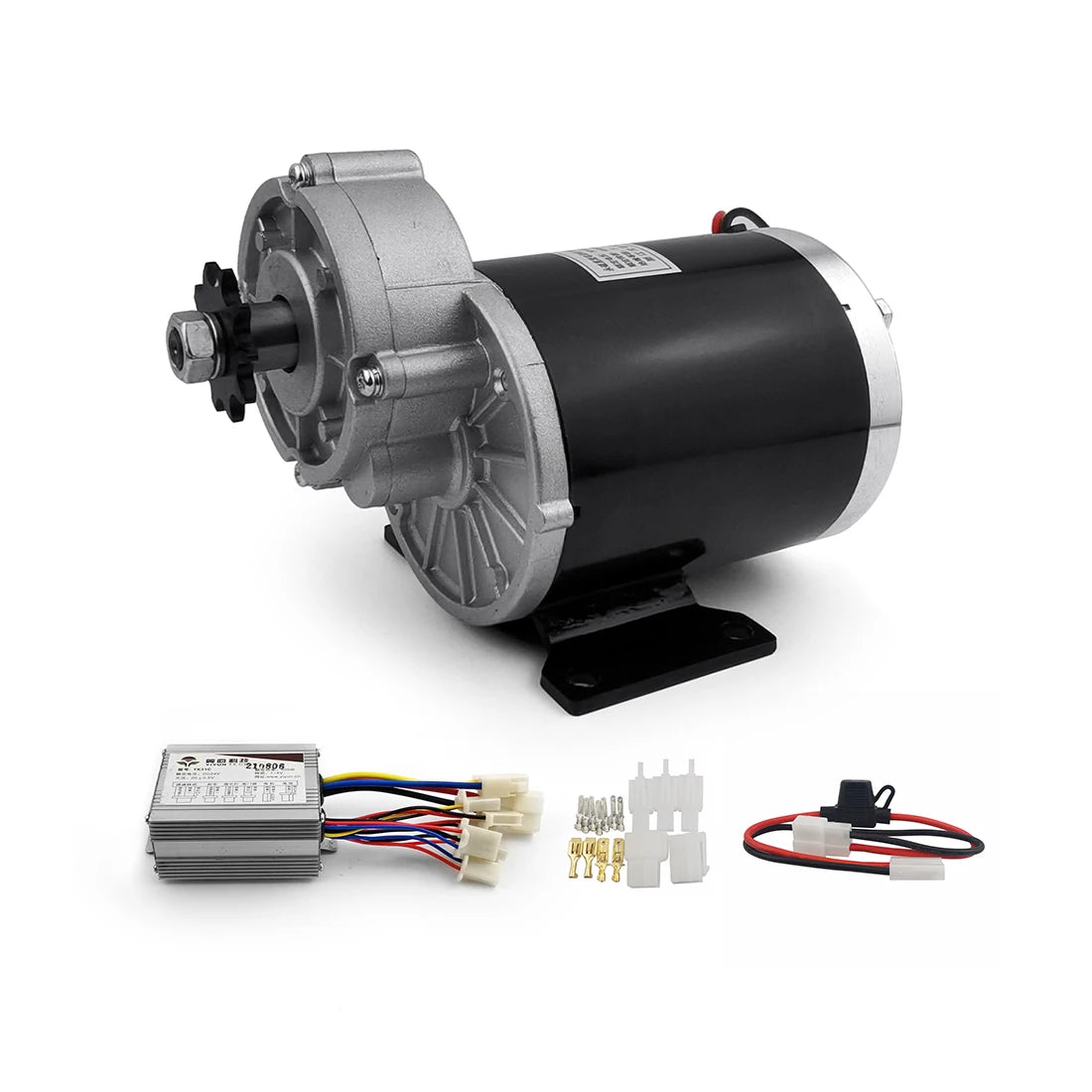 36V 48V 450W MY1020Z Electric Bicycle 3 Wheels Tricycle  Brushed Motor 27.5 Ebike Conversion Kit with Battery