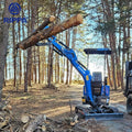 Free Shipping RIPPA Machine Cheap Small Bagger Retro Excavator EPA Kubota Diesel Mini Excavator 1 Ton 2 Ton 3 Ton