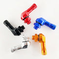 Motorcycle Tire Valve Stems Small Rim Hole 8.3mm Aluminum Tubeless Valves for Motorbike Alloy Tyre Valve Stems Accessories