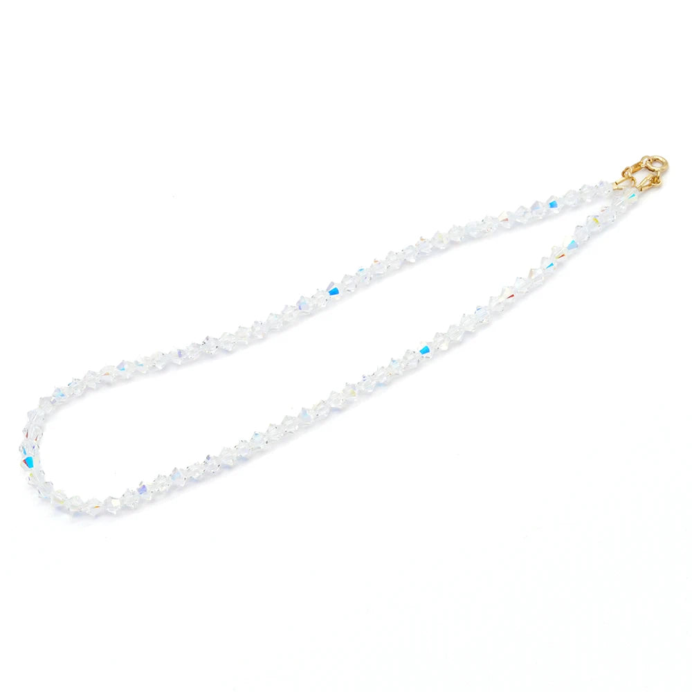 Wholesale Crystal Charms and Stones Necklace Long Necklace Austrian Crystal Charms Bead Chain