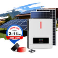 Smart 10kw 11kw 120A Max Pv 230VAC 60Hz Output Frequency 3KW 6KW 8KW Hybrid Solar Inverter with MPPT Solar Charger Controller