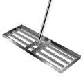 Stainless Steel Lawn Leveler Rake for Ground Grass Garden Backyard Golf Leveling