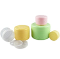 10g-150g Reusable Empty PP Plastic Cosmetic Cream Jar Refillable Screw Cap for Face Cream Packaging
