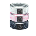 Women and Men's Print Pattern Fabric Resistance Bands for Working Out Booty Bands for Leg Exercise