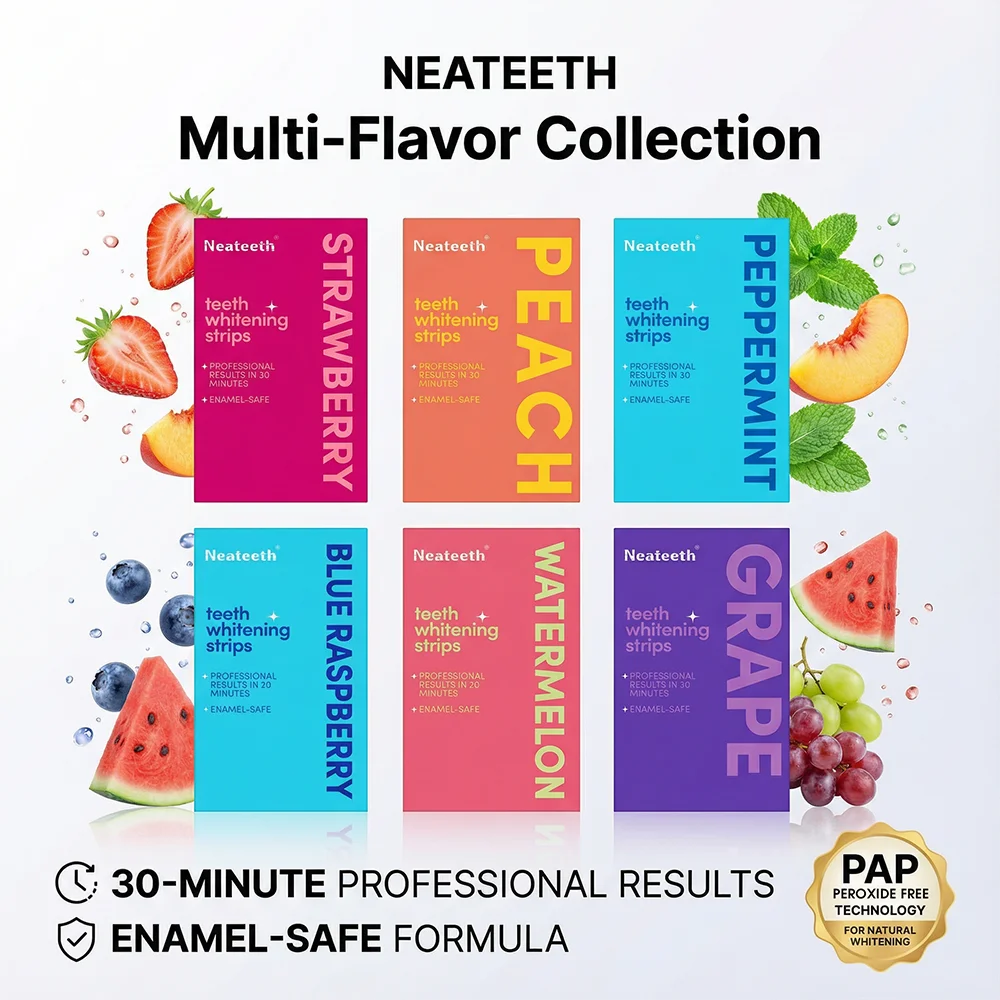 Professional Teeth Whitening Strips - Advanced Whitening Formula with Multiple Ingredients - Effective Teeth Whitening Solution