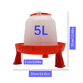 Chicken Farm Poultry Plastic Automatic Chicken Feeders and Drinkers Poultry Water Drinking System
