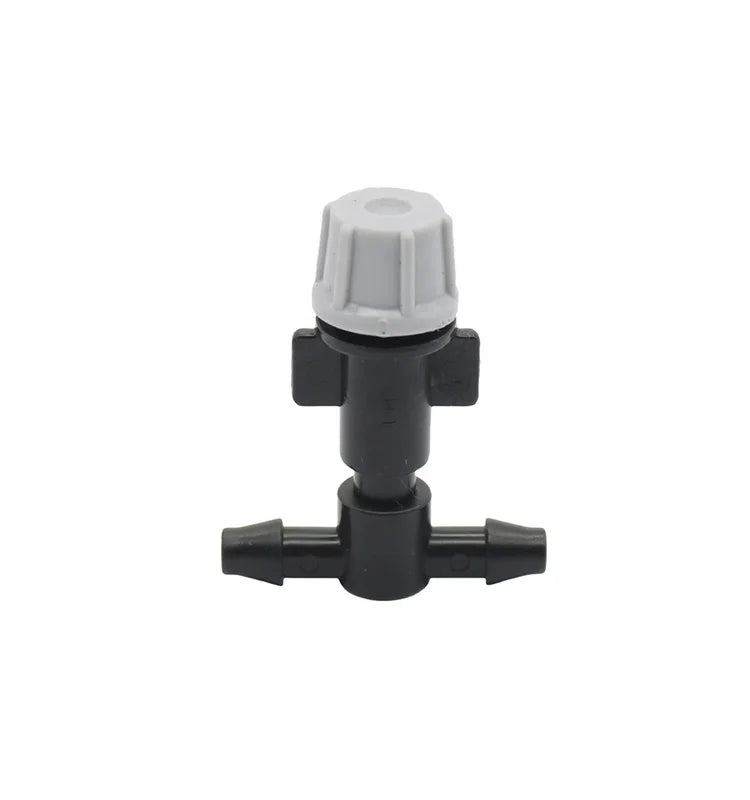 1/4 Inch Plastic Garden Lawn Irrigation Sprinkler Sprayer Low Pressure Atomizing Nozzle With Tee Fitting