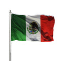 Ready to Ship Wholesale Custom Logo Polyester 3x5 Mexico Flag With Digital Printing Silk Screen Print Mexico Flag