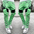Mens Paisley Sublimation Print Sweatpants Streetwear Fashion Style