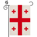 Georgia Flag Outdoor High-quality Linen Material 12*18In More Styles for You to Choose From
