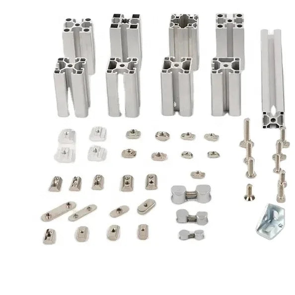 China Manufacturer Rohs Oem Odm M4 M5 M6 M8 10-32 1/4-20 5/16-18  Roll-IN T-Nuts with Leaf for 45 t Slot 10mm Aluminum Profile