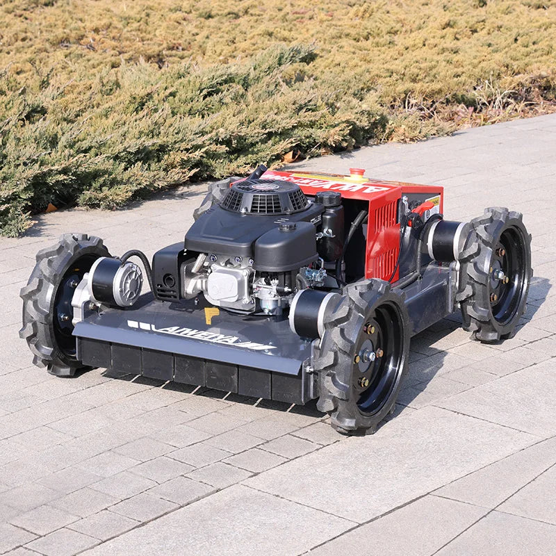 500mm Garden Remote Control Lawn Mower Gasoline-powered wheeled lightweight lawn mower