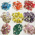 Bling Crystal Rhinestones DIY Design Jewelry Making Accessories 1440pcs Mixed Size Flatback Glass Stones Nail Art Shoe