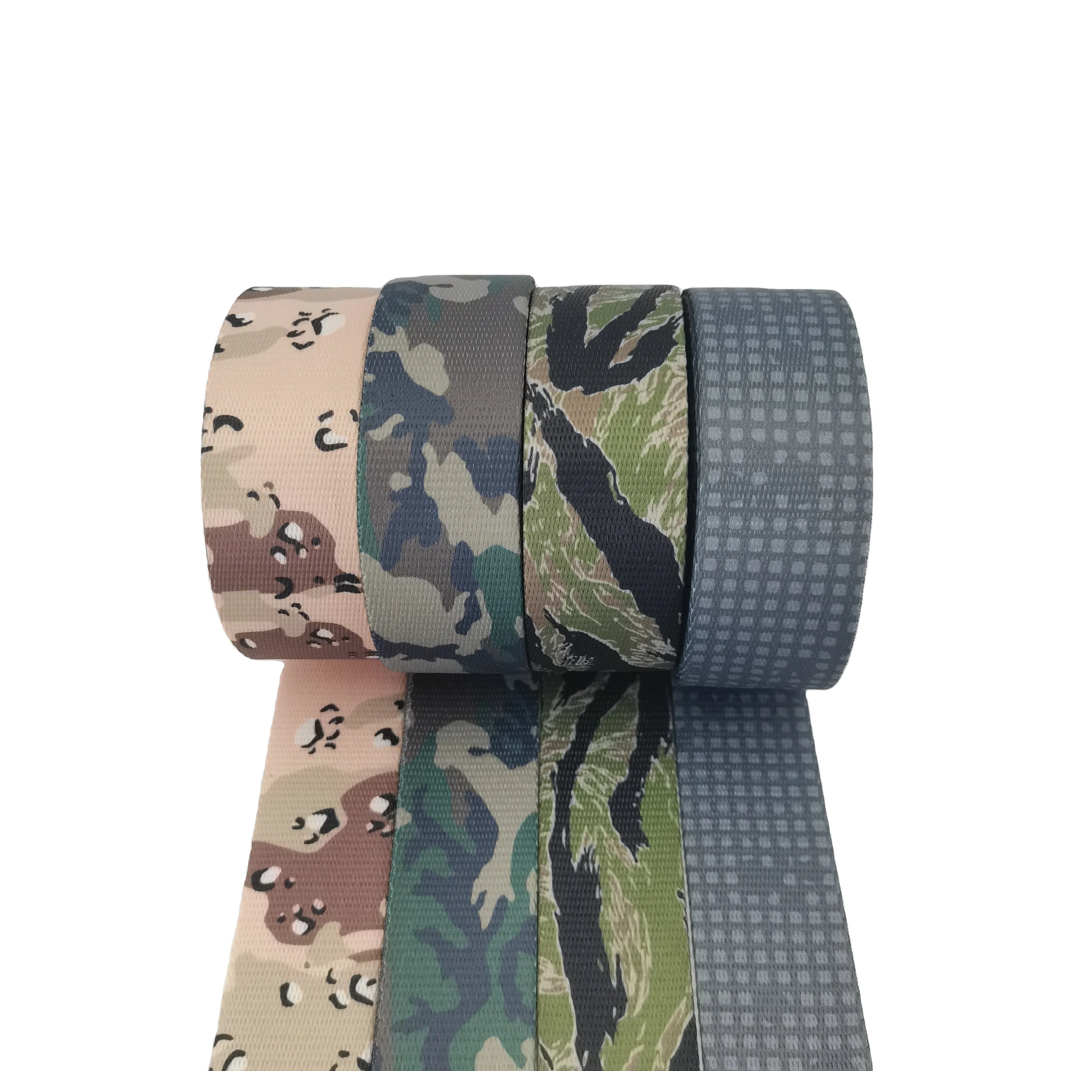 38mm Custom Thickening Polyester Webbing for Guitar Strap Thermal Printing Jacquard Ribbon