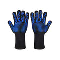 EN407 Certified Flame Resistant GlovesHeat/Cut/Arc Protection Oil & Gas Industry Use  Resistant Work Gloves Custom Logo/Sizes