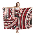 New Arrival Floral Printed Beach Sarong Scarf Beach Dress Beach Swimsuit Wrap Cover-Up Pareo Polynesian Island Sarong Wholesale