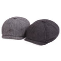 MIO Wholesale Custom Logo Flat Cap Newsboy Hats 100% Cotton Character Gatsby Hat Ivy Beret for Winter Autumn Spring Men Women