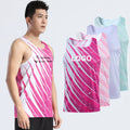 New Arrival Men's Marathon Running Quick Dry Tank Top Summer Vintage Knitted Athletic Track Field Cross Training Jogger Vest