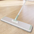 Large Commercial Telescopic Microfiber Dust Mop with Aluminum Pole for Wet/Dry Floor Cleaning High Dehydration Rate