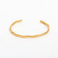 Fenny No Fade 18K PVD Plated Chunky Simple Twisted Cuff Bracelet Designer Bracelet Stainless Steel Jewelry Wholesale