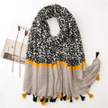 New Brand Letter Print Women Luxury Scarf Beach Shawl Cotton Linen Lady Fashion Scarves Wrap Hijab Muffler Soft Pashmina Turban