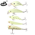 New Custom Fishing Hooks Tackle Accessories Hard Bait Minuo11cm 14cm 13g Fishing Lure Bait  With Luminous