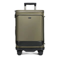 Custom Logo Guangzhou Factory Fit 15'' Laptop 20'' Waterproof Nylon Luxury Travel Suitcase Set