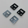 No-nail 22*19mm Sawtooth Conceal Double-hole Iron Silver Black Oxide Galvanized Photo Album Picture Frame Hanger Wall Hook Box