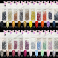 CY Wholesale Non Hotfix Glass Stones Loose Diamond Bulk Flatback Crystal AB Nail Art Rhinestone Kit