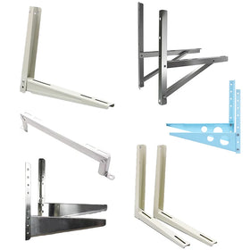 Custom Triangle Metal Stamping Bending Floor Standing Outdoor Air Conditioner Mounting Brackets