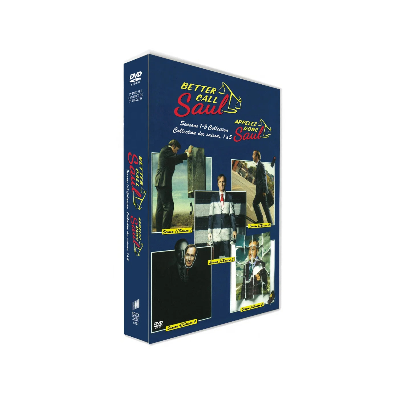 DVD BOXED SETS MOVIES TV Show Films Manufacturer Factory Supply Better Call Saul Season1-5 Collection 15dvd Disc Seller Region 1