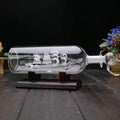 Sailing Vessel Floating Bottle Gift Blown Handicraft Glass Creative Business Art & Collectible Ship in Bottle